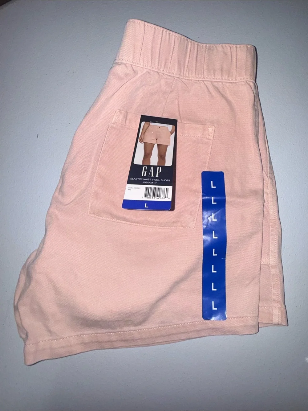 GAP Women’s Utility Shorts Size Large Pink 4” Inseam Cotton Lyocell NWT
